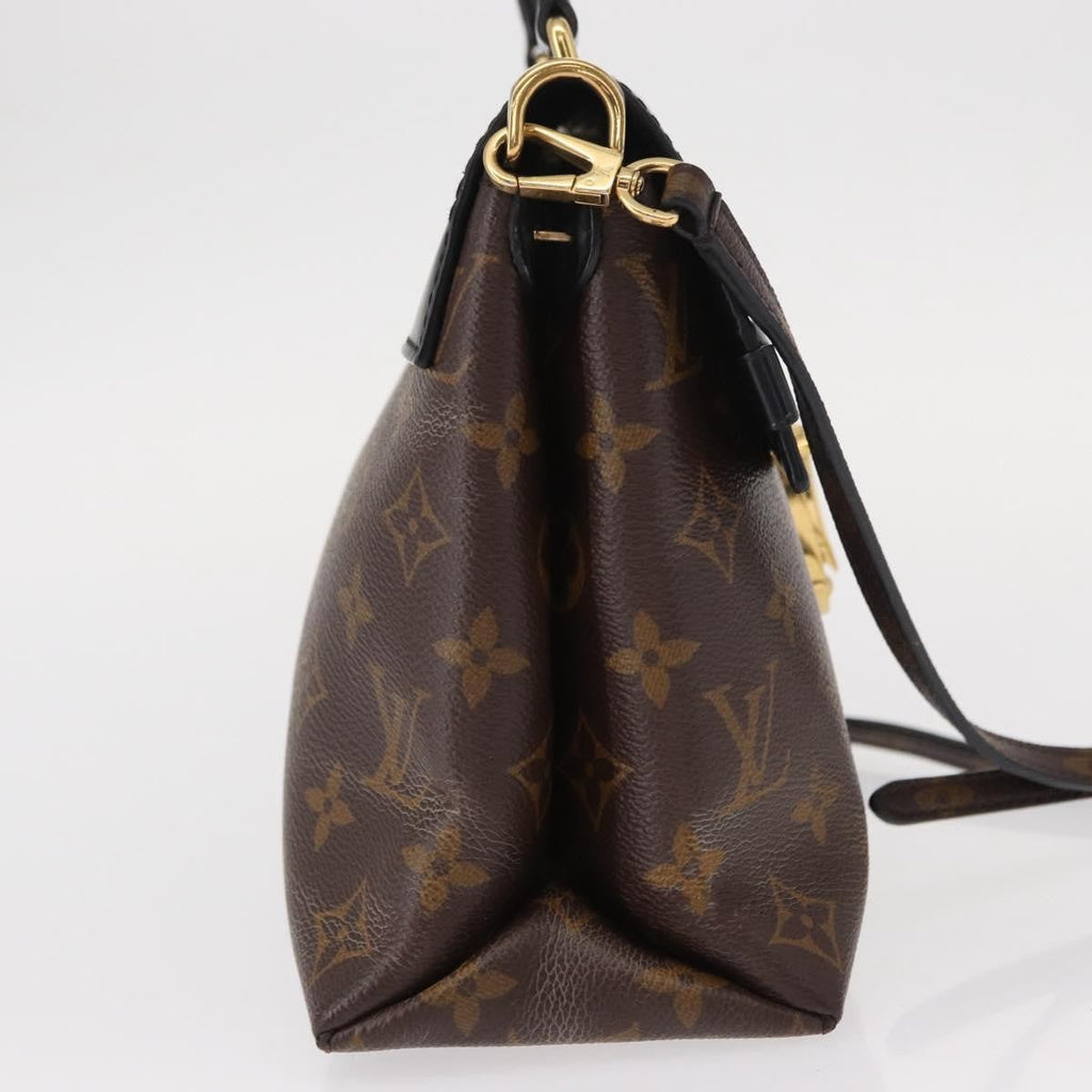 Louis Vuitton One Handle Flap Bag Monogram Canvas And Leather Brown Canvas Handbag (Authentic  )