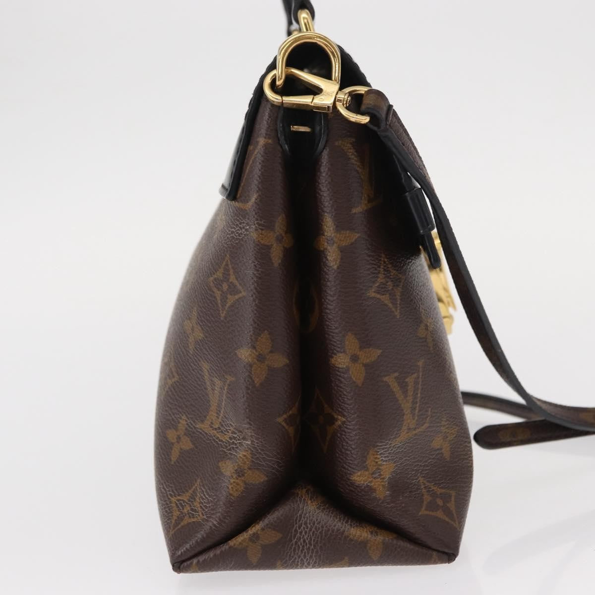 Louis Vuitton One Handle Flap Bag Monogram Canvas And Leather Brown Canvas Handbag (Authentic  )