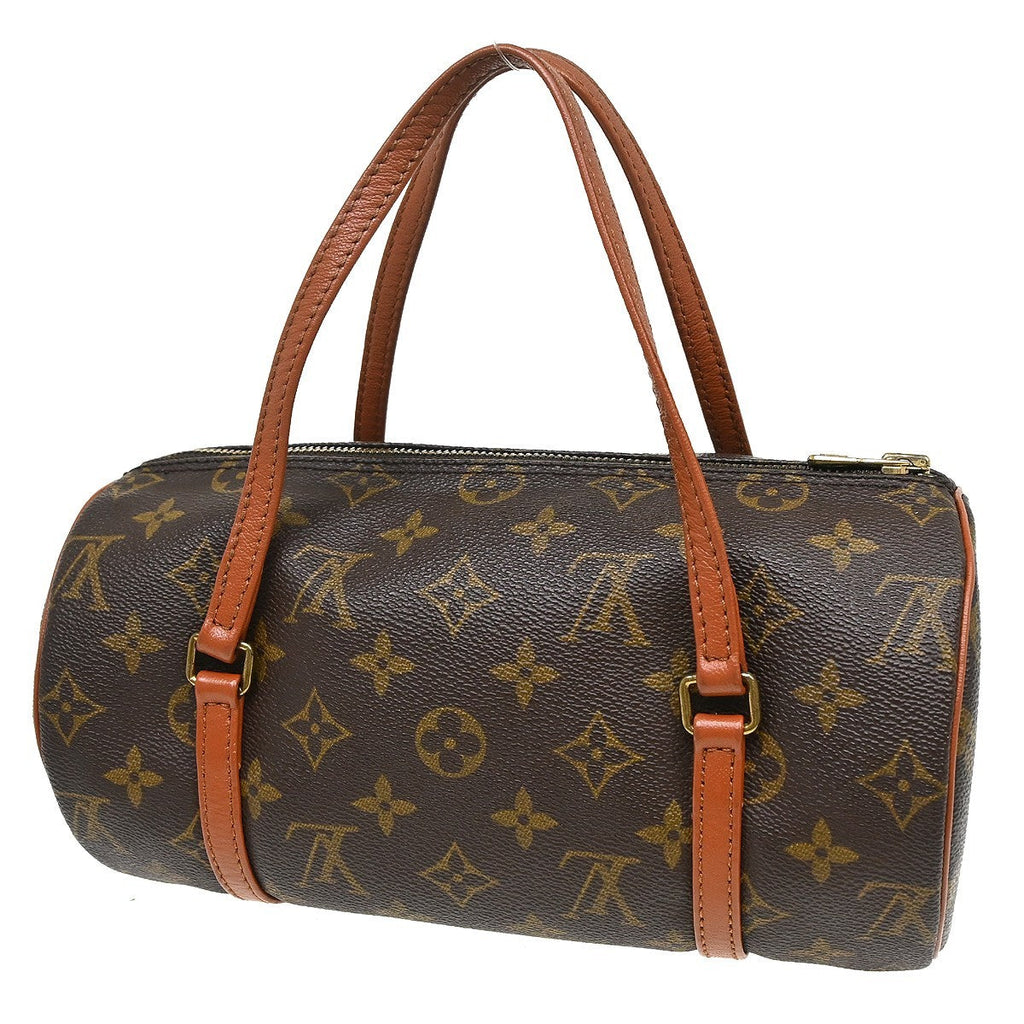 Louis Vuitton Papillon Handbag Monogram Canvas Brown Canvas Handbag ( )