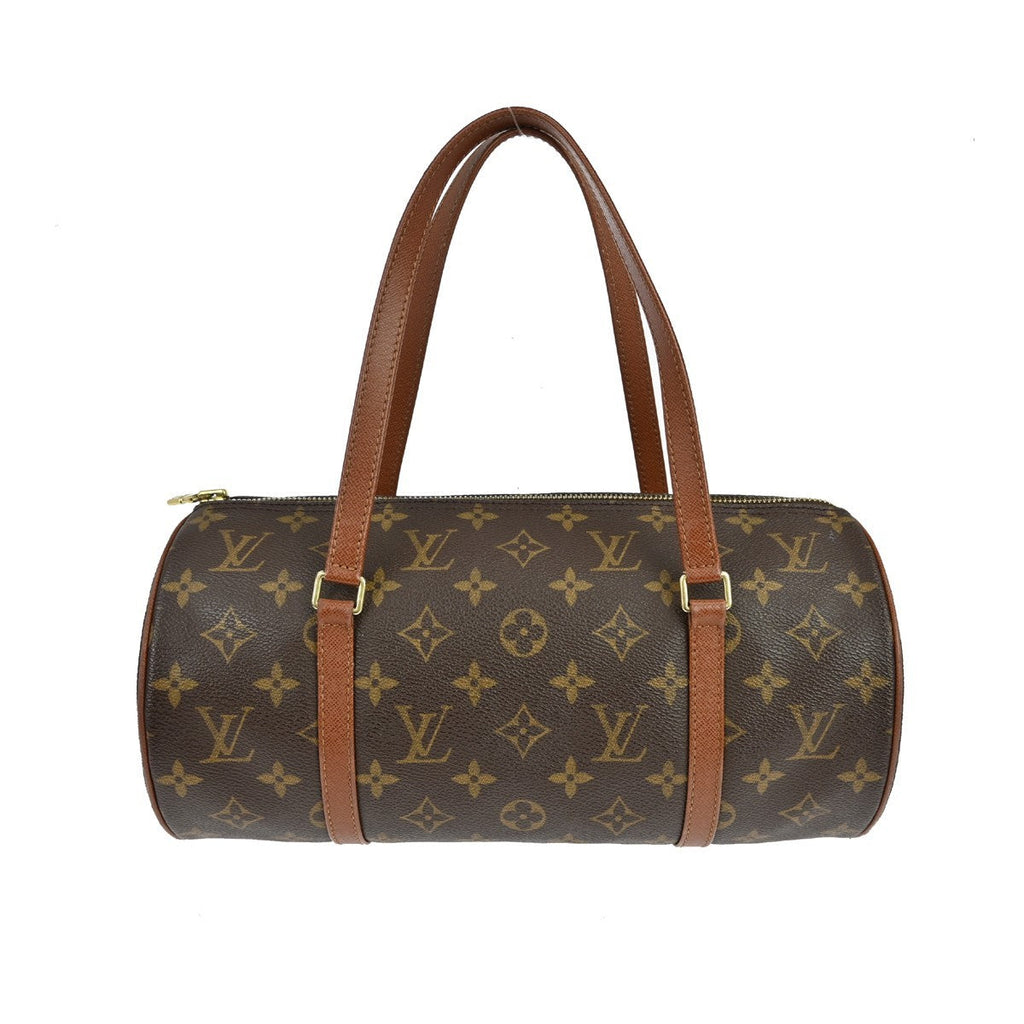 Louis Vuitton Papillon Handbag Monogram Canvas Brown Canvas Handbag ( )