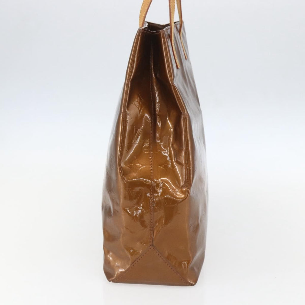 Louis Vuitton Reade Handbag Monogram Vernis Brown Patent_Leather Handbag (Authentic  )