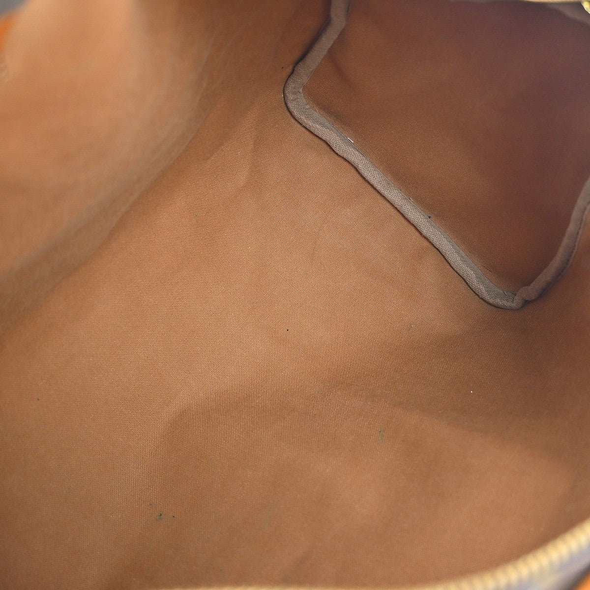 Louis Vuitton Speedy Handbag Monogram Canvas Brown Canvas Handbag ( )