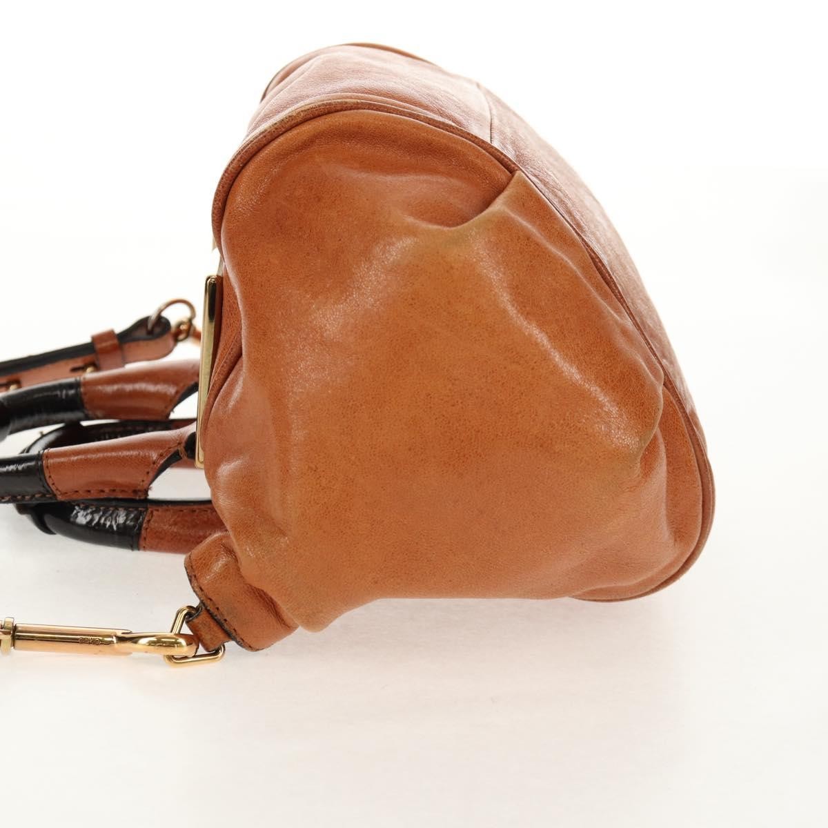 Chloe Ethel Top Handle Bag Leather Brown Leather Handbag (Authentic  )