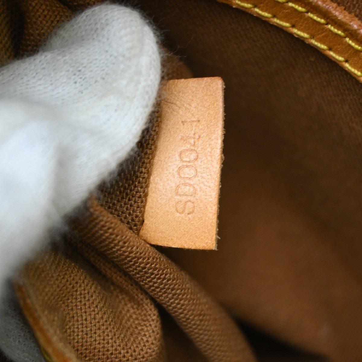 Louis Vuitton Alma Handbag Monogram Canvas Brown Canvas Handbag ( )