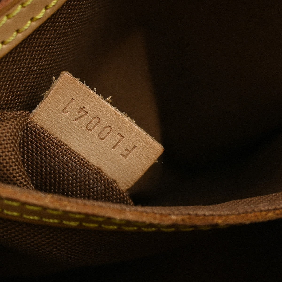 Louis Vuitton Alma Handbag Monogram Canvas Brown Canvas Handbag ( )