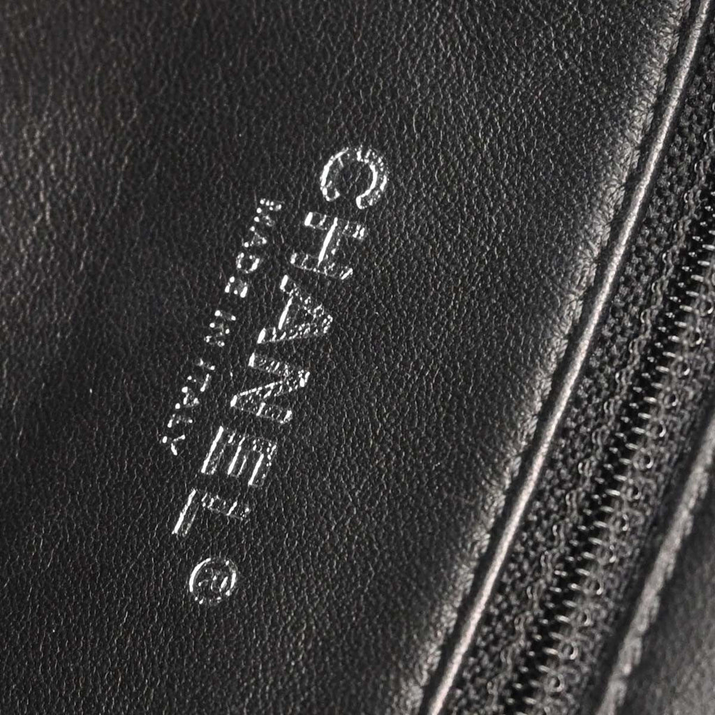 Chanel Waterfall Backpack Sequins With Leather Black Leather Backpack Bag (Authentic  )