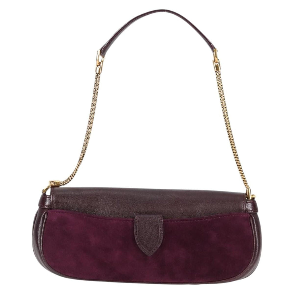 Louis Vuitton Avant Garde Pochette Leather With Suede Brown Leather Bag (Authentic  )
