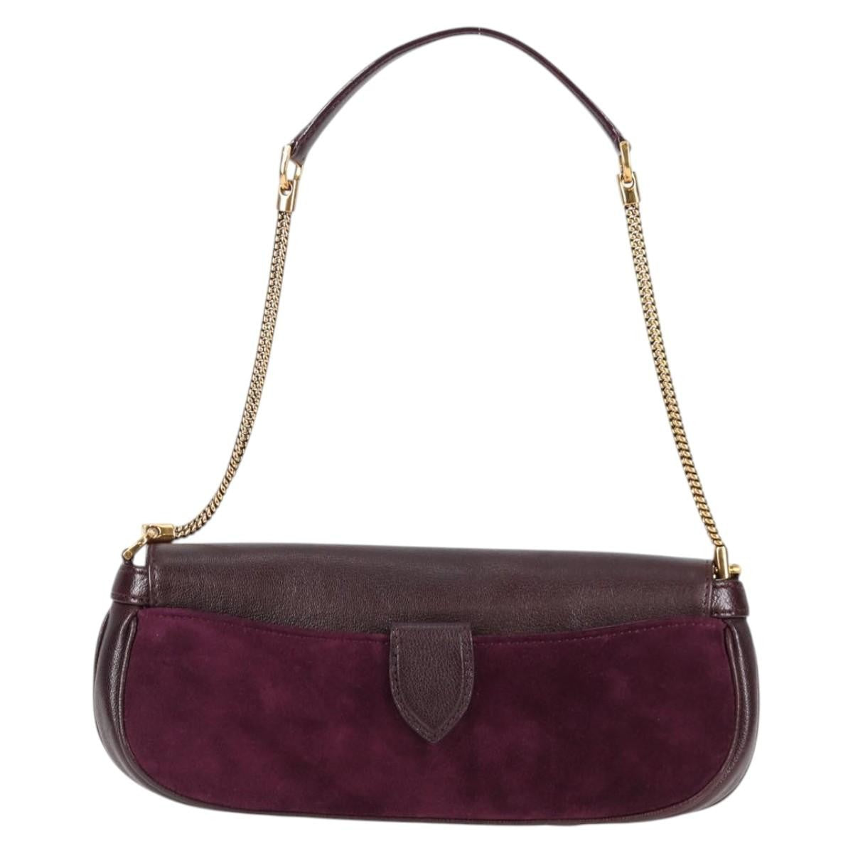 Louis Vuitton Avant Garde Pochette Leather With Suede Brown Leather Bag (Authentic  )