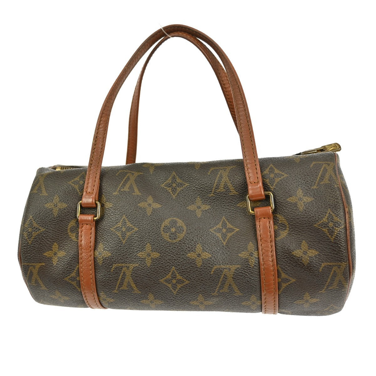 Louis Vuitton Papillon Handbag Monogram Canvas Brown Canvas Handbag ( )