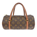 Louis Vuitton Papillon Handbag Monogram Canvas Brown Canvas Handbag ( )