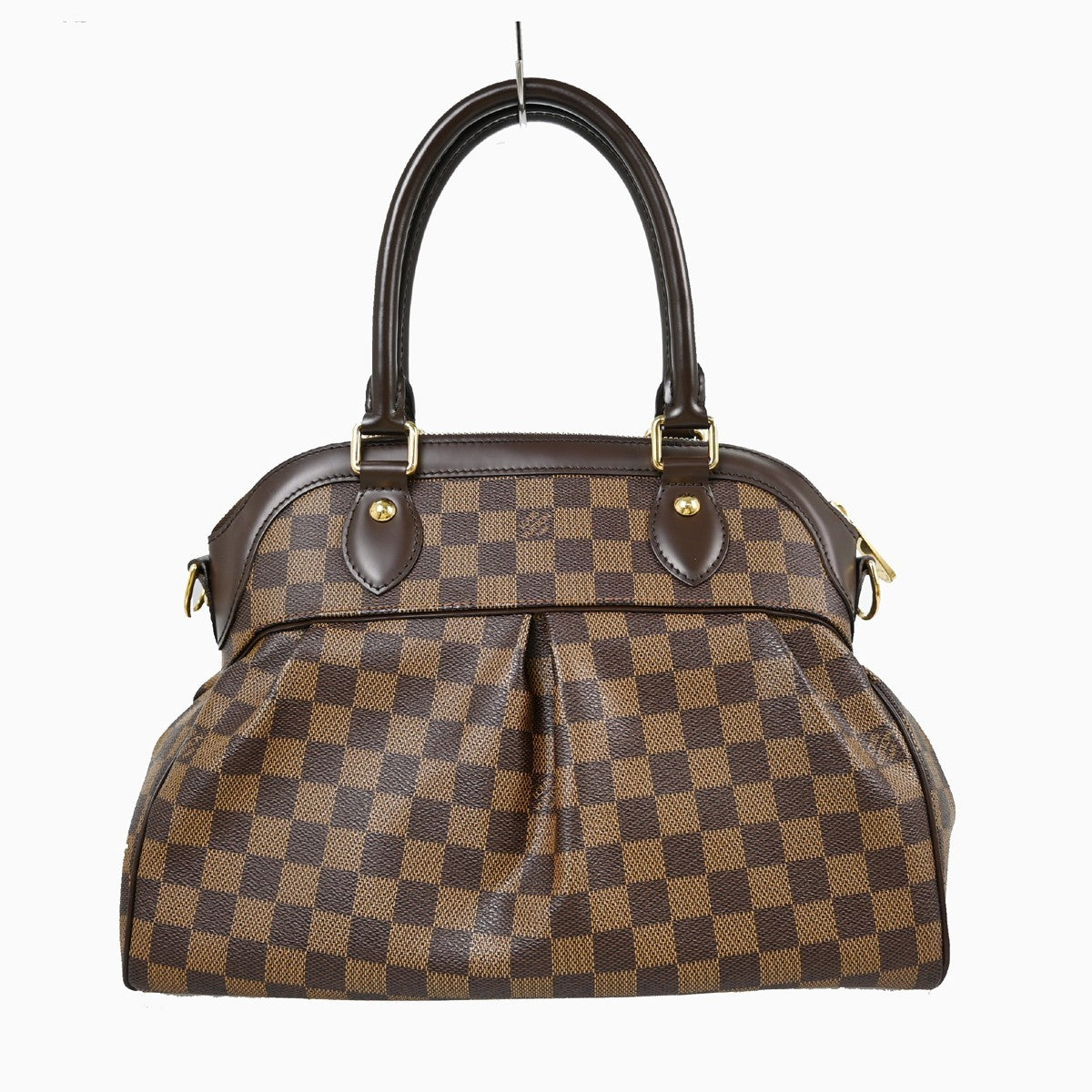 Louis Vuitton Trevi Handbag Damier Brown Canvas Handbag ( )