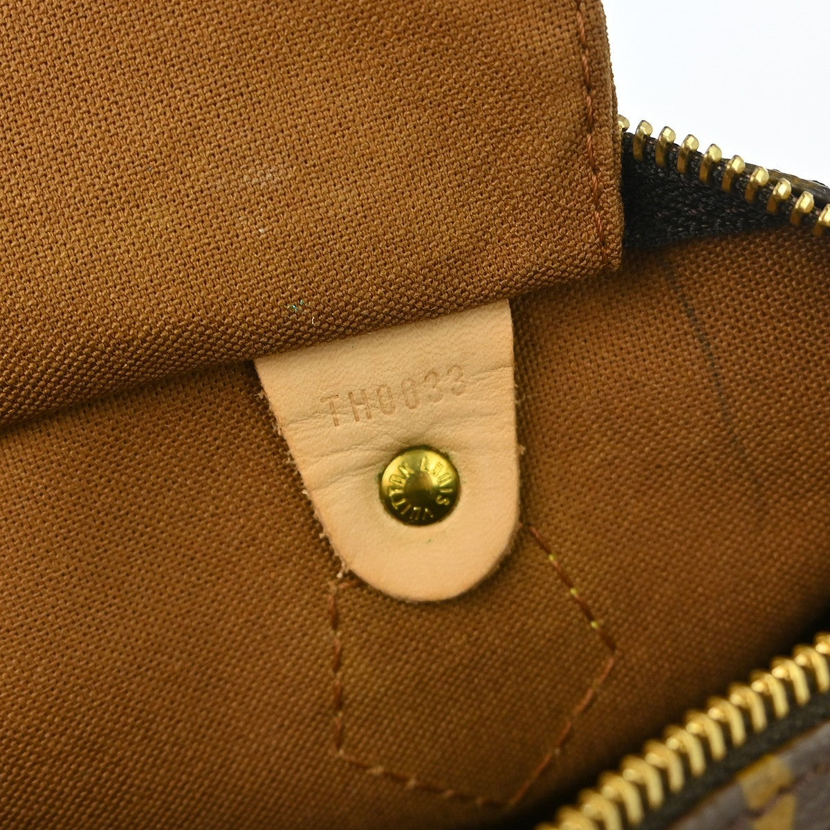 Louis Vuitton Speedy Handbag Monogram Canvas Brown Canvas Handbag ( )