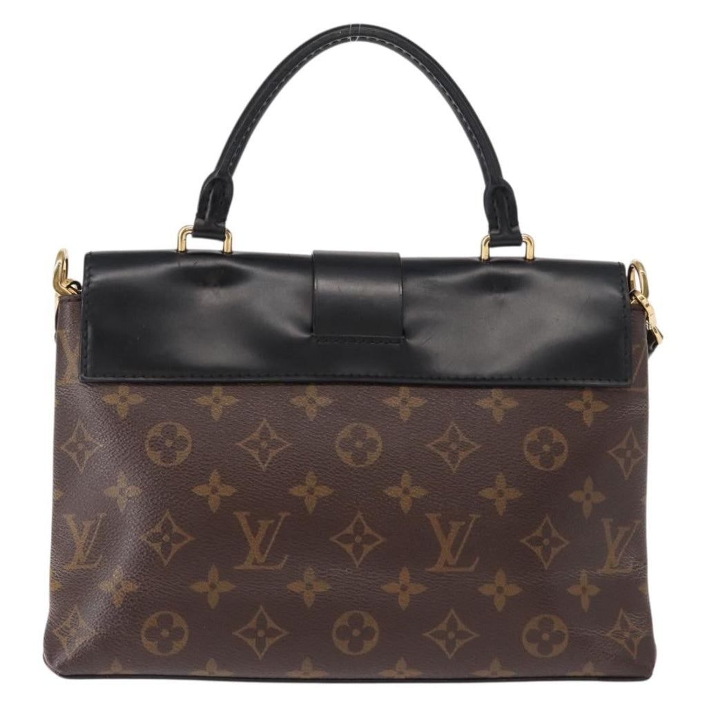 Louis Vuitton One Handle Flap Bag Monogram Canvas And Leather Brown Canvas Handbag (Authentic  )