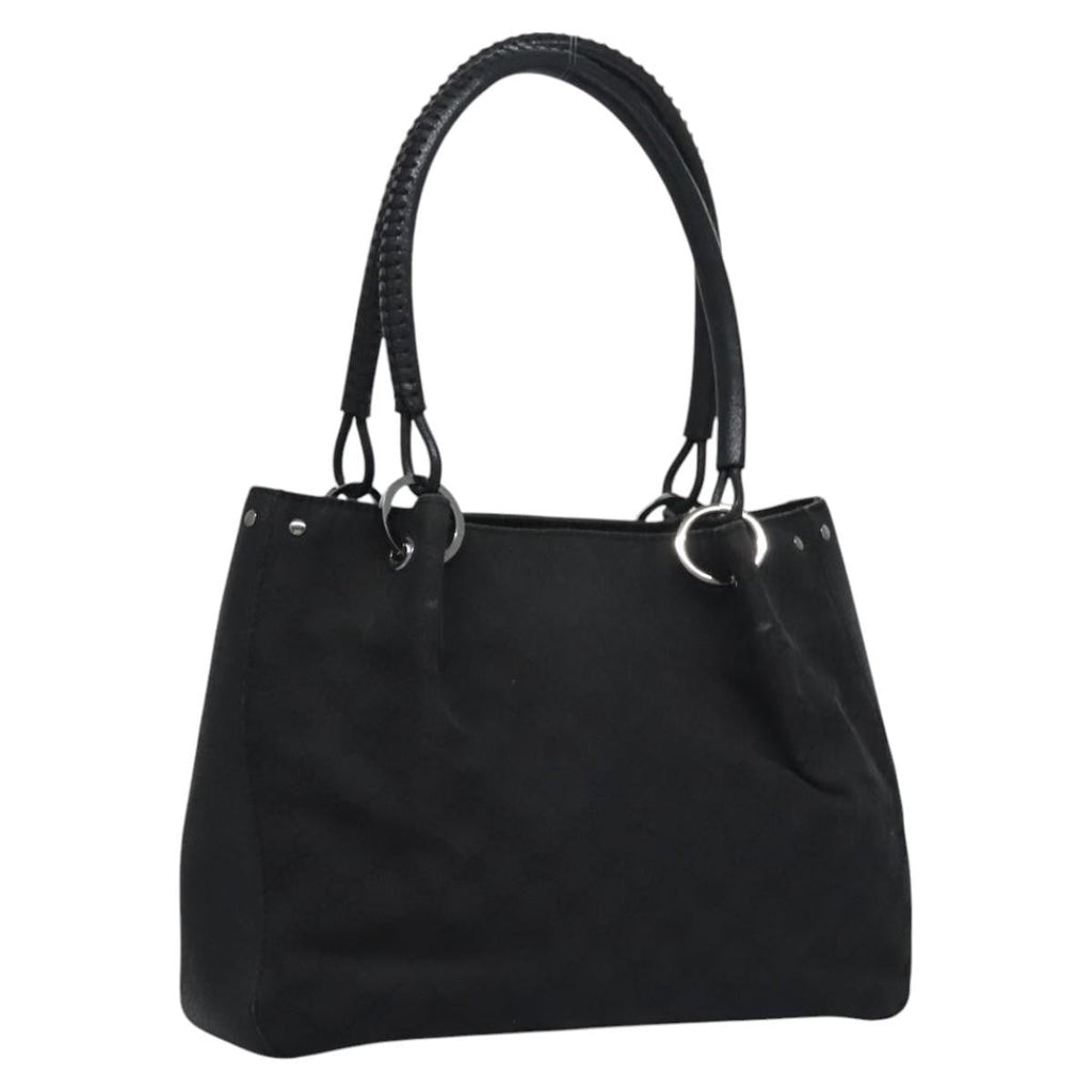 Gucci Gg Canvas Bag Canvas Black Canvas Handbag ( )