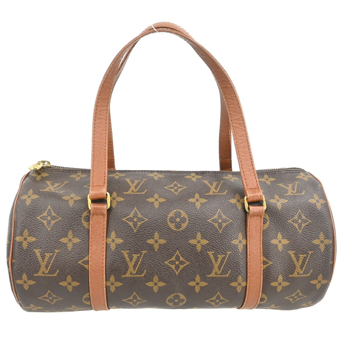 Louis Vuitton Papillon Handbag Monogram Canvas Brown Canvas Handbag ( )