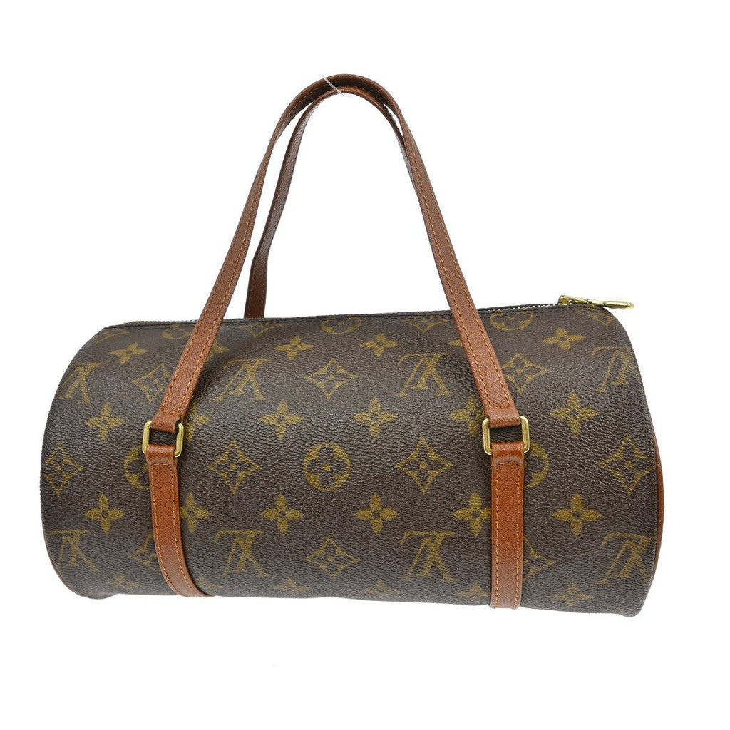 Louis Vuitton Papillon Handbag Monogram Canvas Brown Canvas Handbag ( )