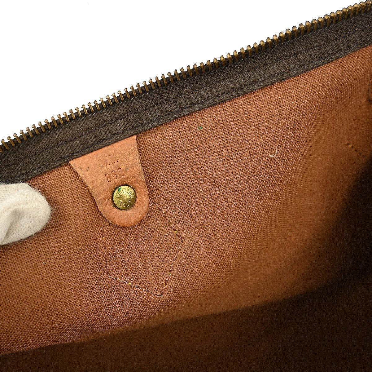 Louis Vuitton Speedy Handbag Monogram Canvas Brown Canvas Handbag ( )