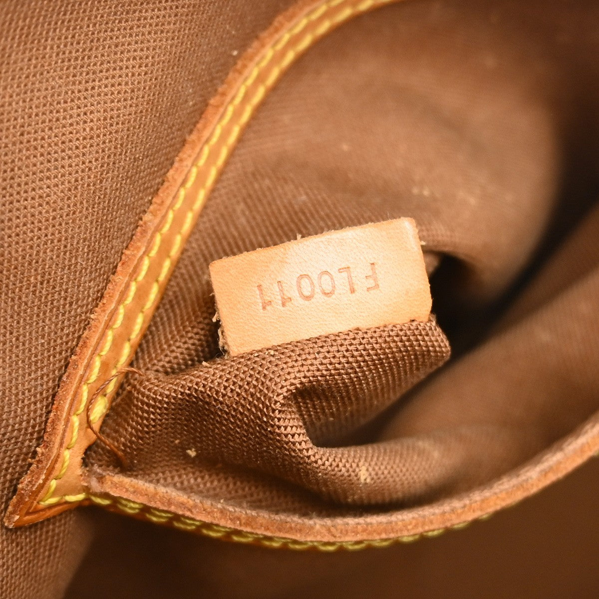 Louis Vuitton Alma Handbag Monogram Canvas Brown Canvas Handbag ( )