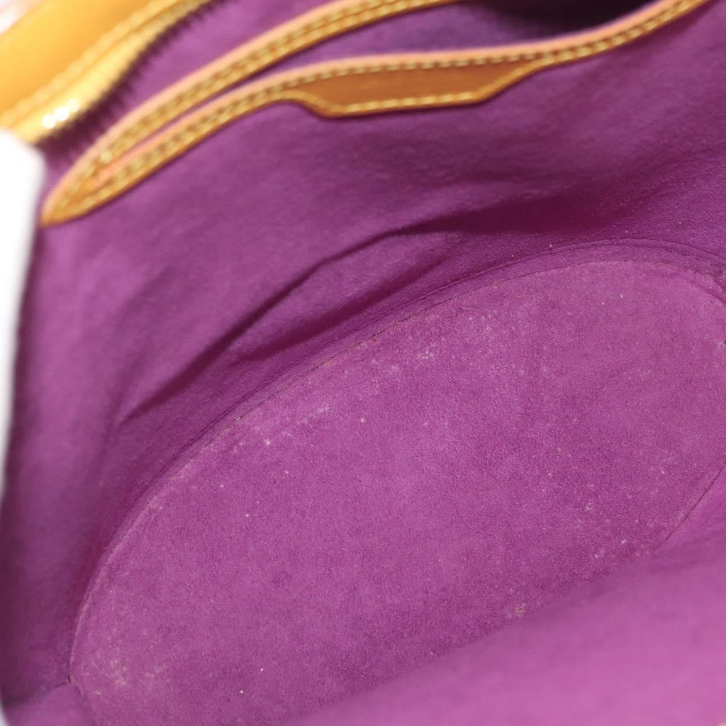 Louis Vuitton Saint Jacques Handbag Epi Leather Yellow Leather Handbag (Authentic  )