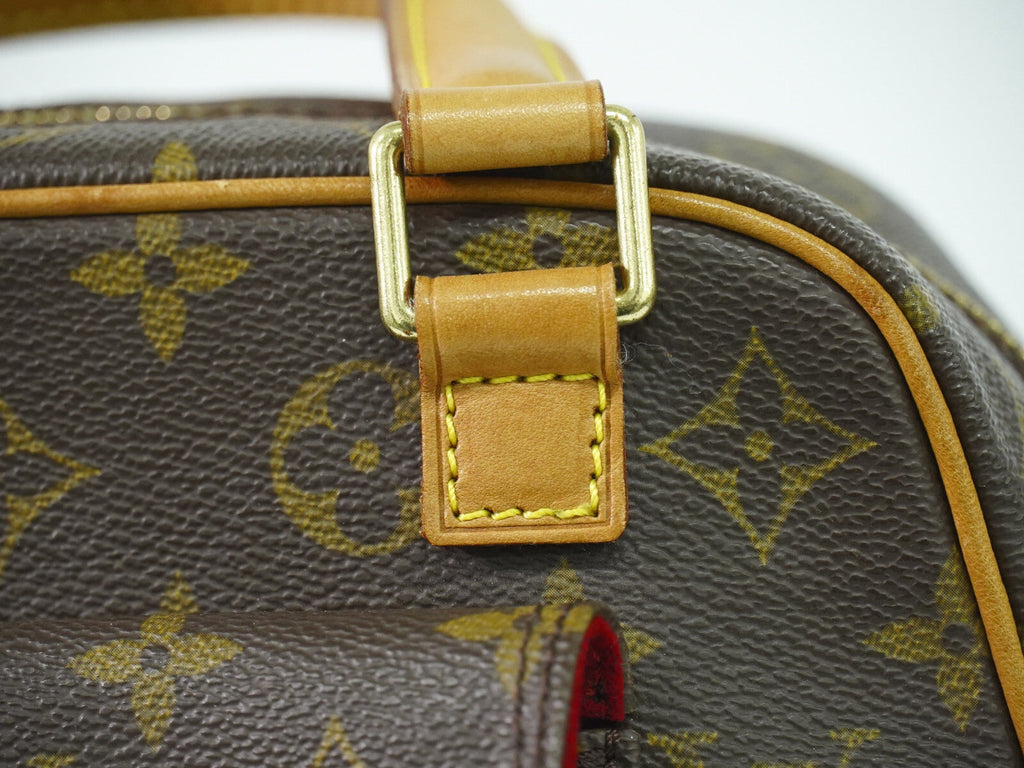 Louis Vuitton Excentri-Cite Handbag Monogram Canvas Brown Canvas Handbag (Authentic  )