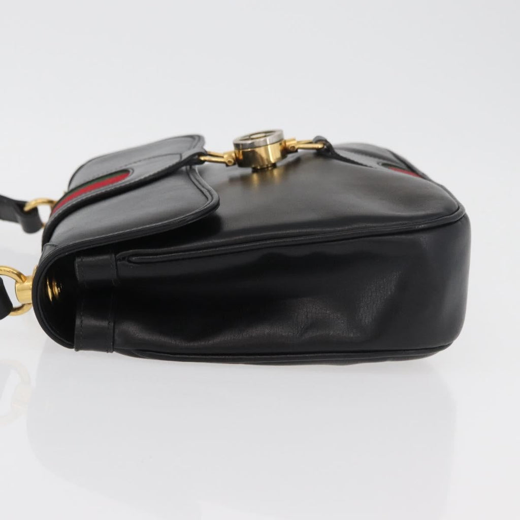 Gucci Sherry Line Shoulder Bag Leather Multicolour Leather Handbag ( )