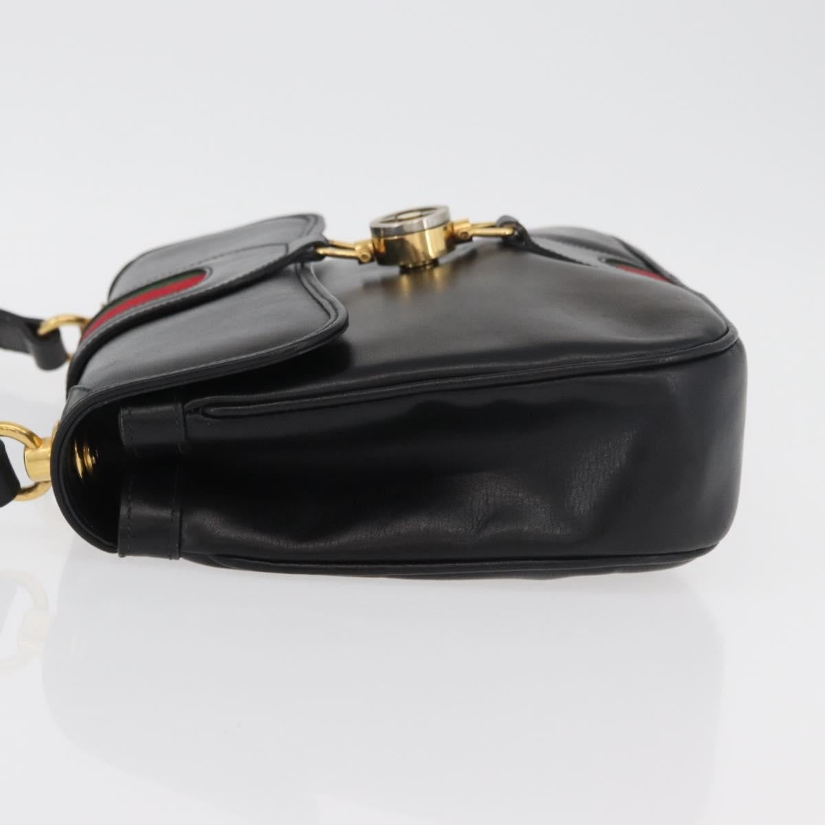 Gucci Sherry Line Shoulder Bag Leather Multicolour Leather Handbag ( )