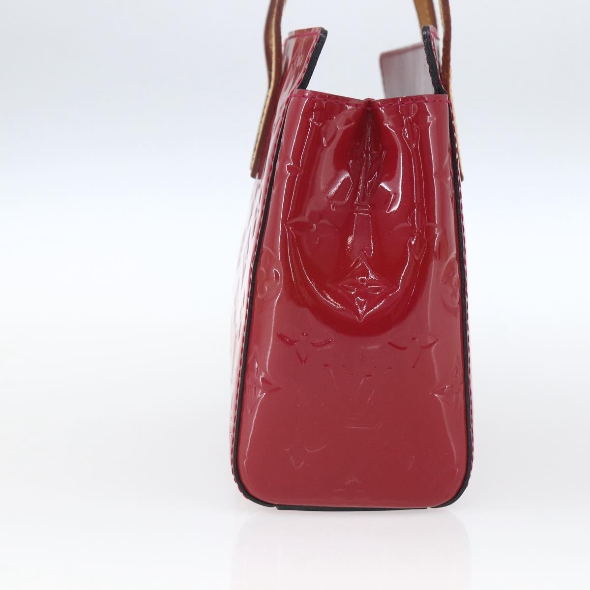 Louis Vuitton Catalina Handbag Monogram Vernis Pink Patent_Leather Handbag (Authentic  )