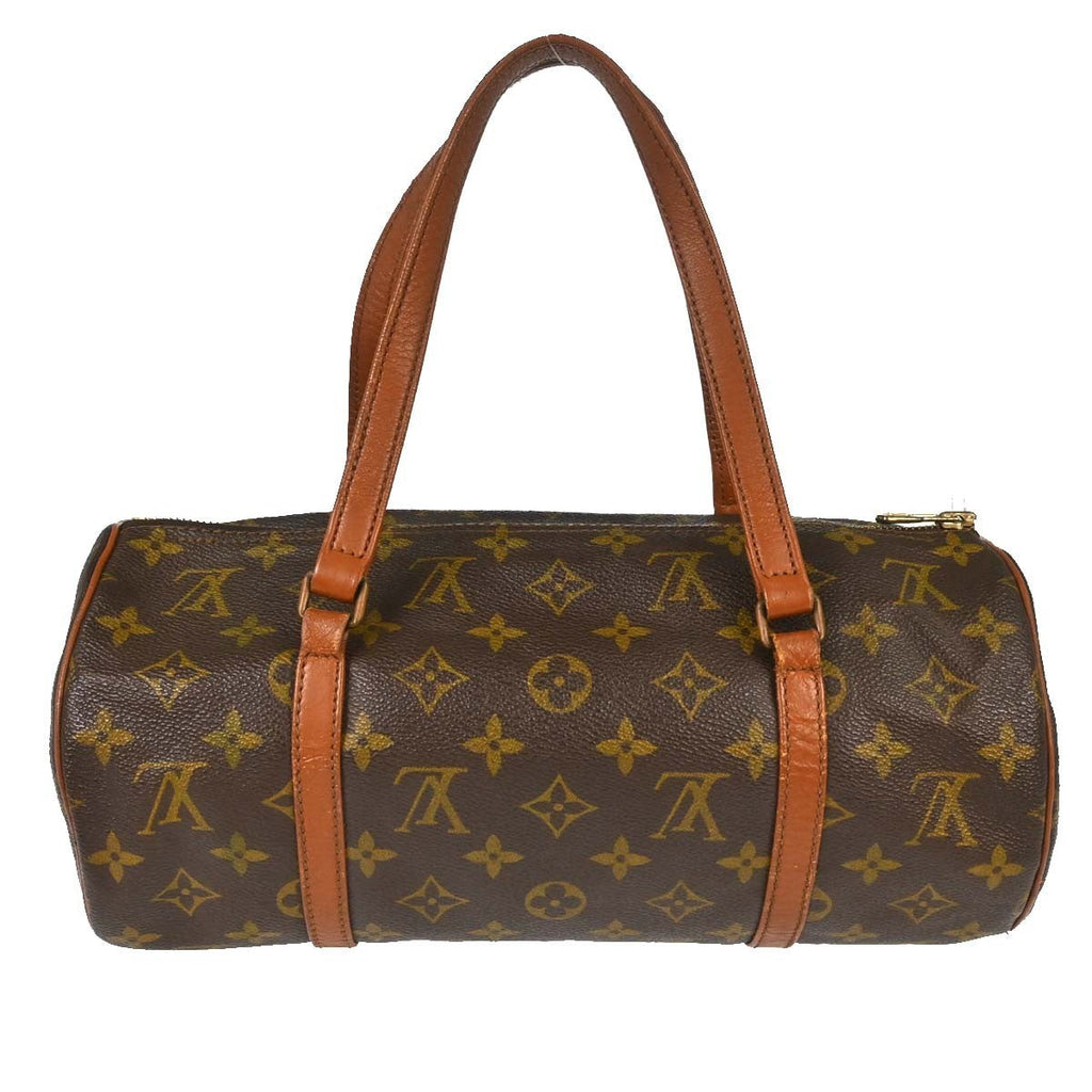 Louis Vuitton Papillon Handbag Monogram Canvas Brown Canvas Handbag ( )