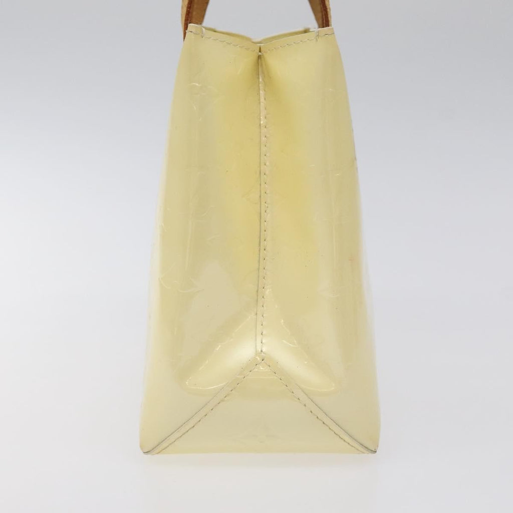 Louis Vuitton Reade Handbag Monogram Vernis Beige Patent_Leather Bag (Authentic  )