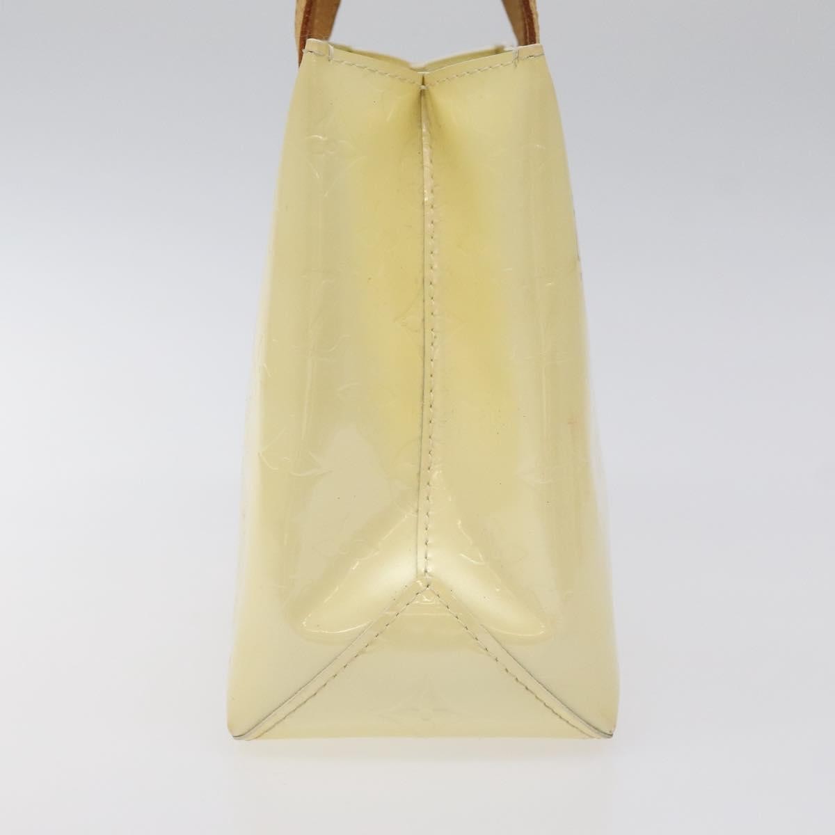 Louis Vuitton Reade Handbag Monogram Vernis Beige Patent_Leather Bag (Authentic  )