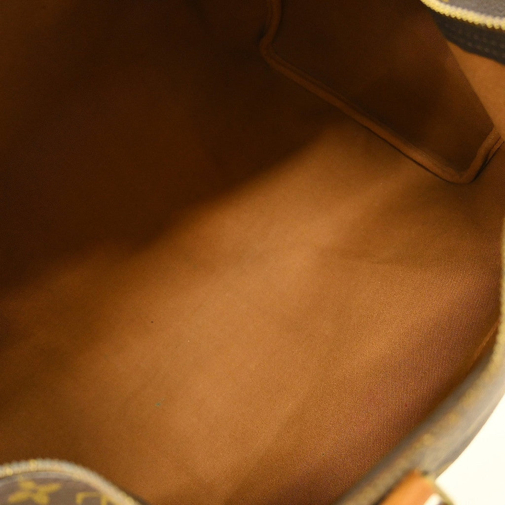 Louis Vuitton Speedy Handbag Monogram Canvas Brown Canvas Handbag ( )