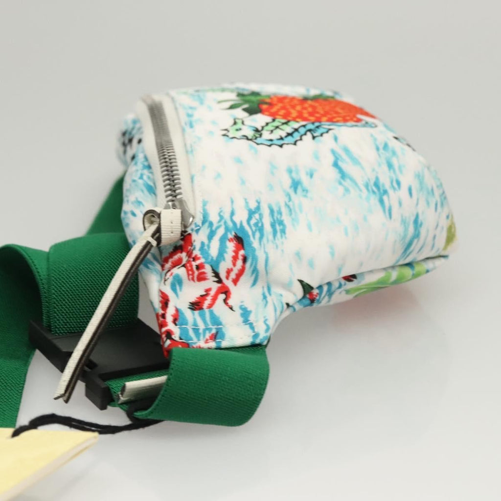 Gucci Merveilleux Belt Bag Printed Nylon White Nylon Bag (Authentic  )