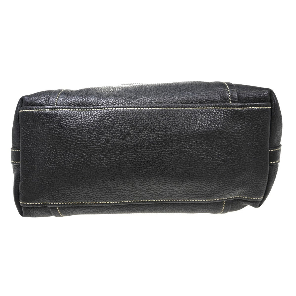 Prada Vintage Handbag Leather Black Leather Handbag ( )