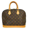 Louis Vuitton Alma Handbag Monogram Canvas Brown Canvas Handbag ( )