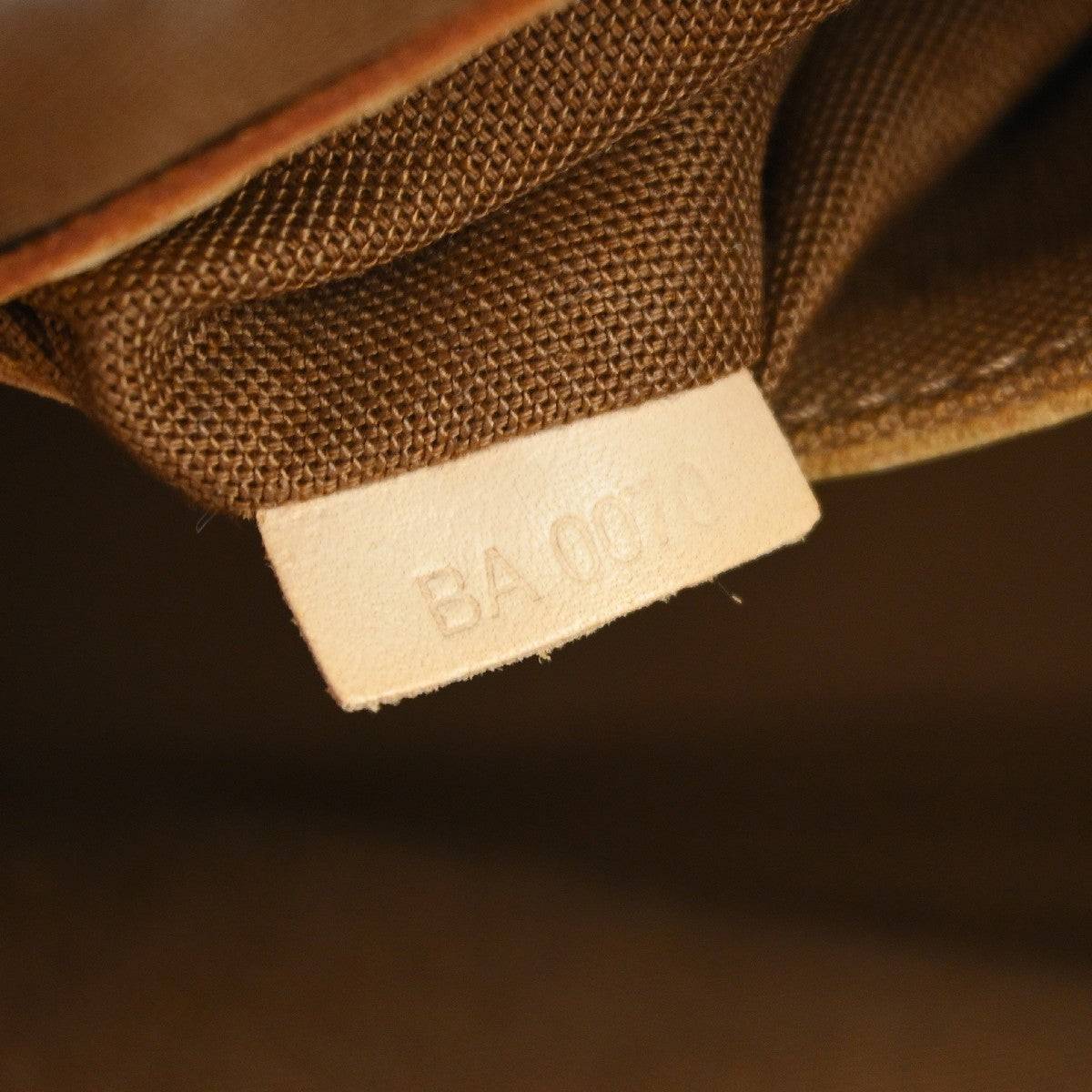 Louis Vuitton Alma Handbag Monogram Canvas Brown Canvas Handbag ( )