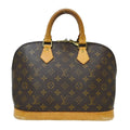 Louis Vuitton Alma Handbag Monogram Canvas Brown Canvas Handbag ( )