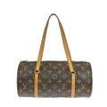 Louis Vuitton Papillon Handbag Monogram Canvas Brown Canvas Handbag ( )
