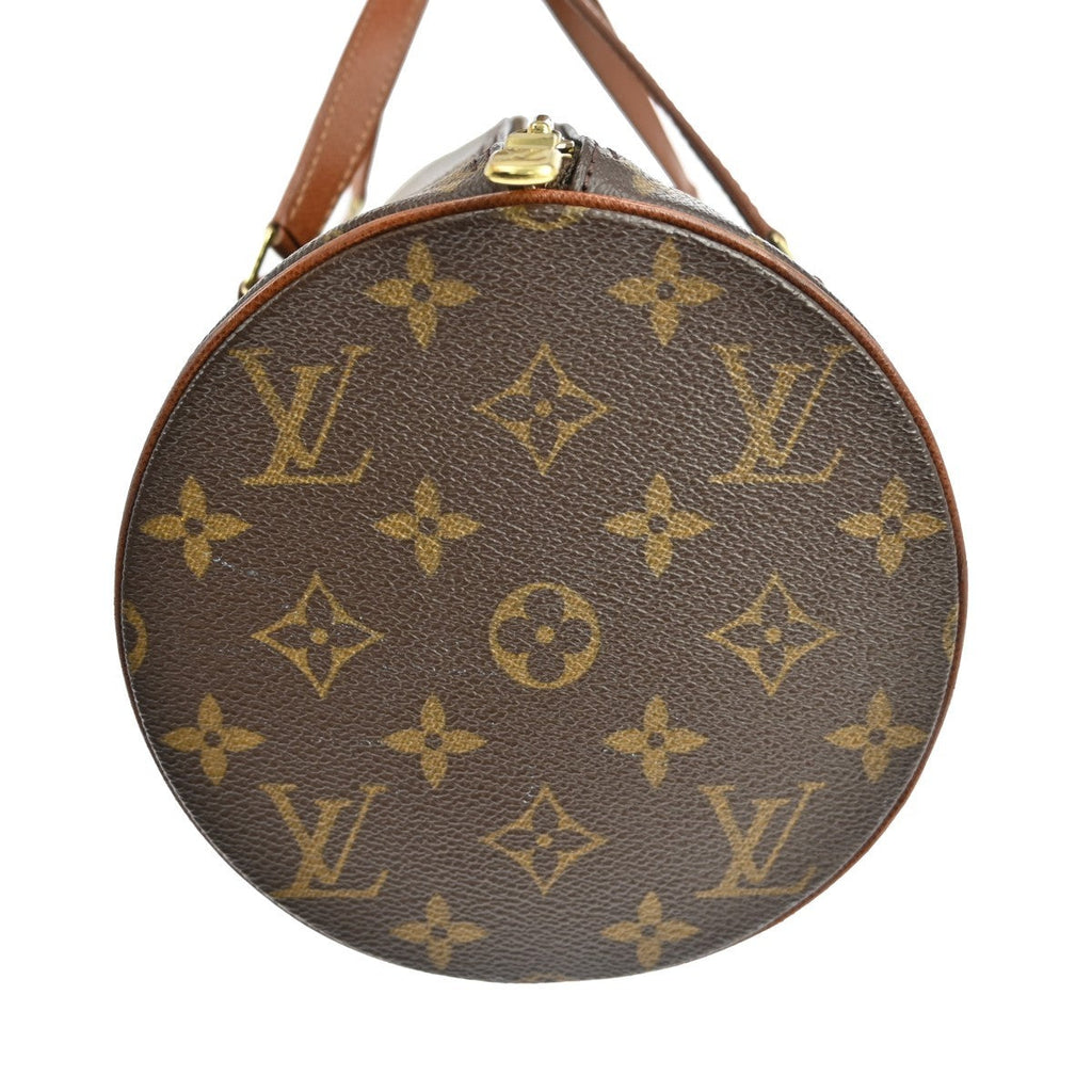 Louis Vuitton Papillon Handbag Monogram Canvas Brown Canvas Handbag ( )