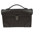 Bottega Veneta Intrecciato Handbag Leather Brown Leather Handbag ( )