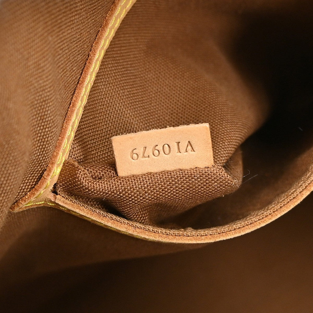 Louis Vuitton Alma Handbag Monogram Canvas Brown Canvas Handbag ( )