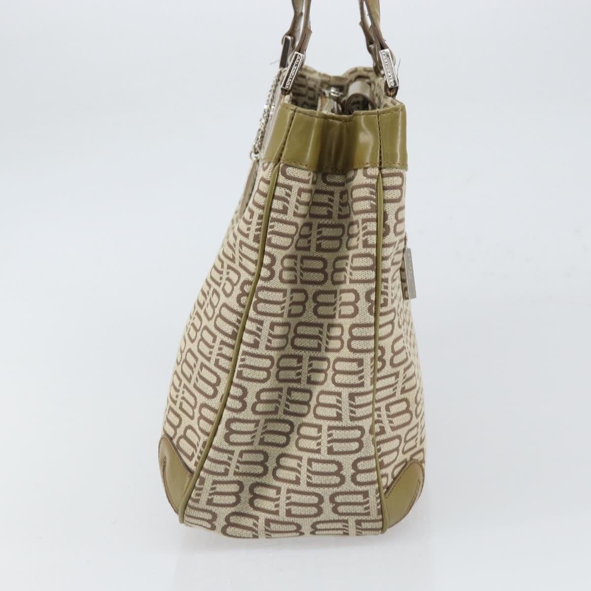 Balenciaga Vintage Handbag Canvas Beige Canvas Handbag (Authentic  )