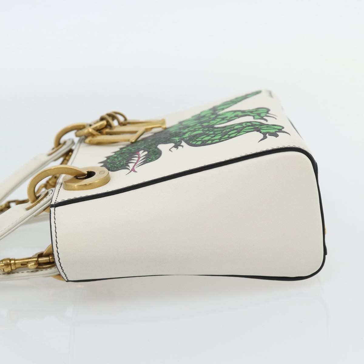 Christian Dior Lady Dior Bag Leather Multicolour Leather Handbag ( )
