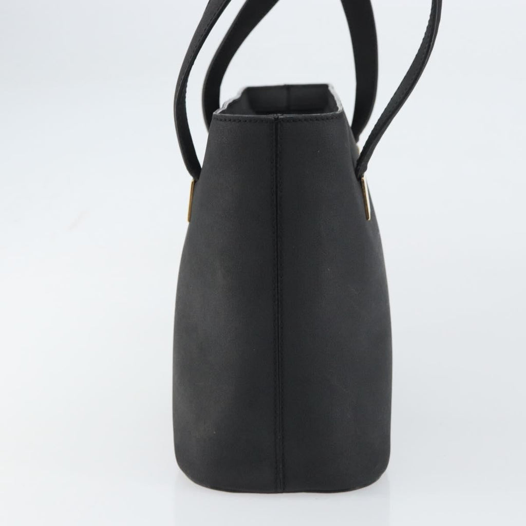 Celine Handbag Leather Black Leather Handbag (Authentic  )