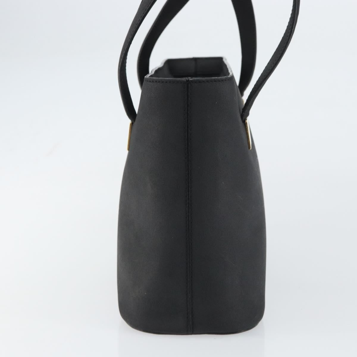 Celine Handbag Leather Black Leather Handbag (Authentic  )