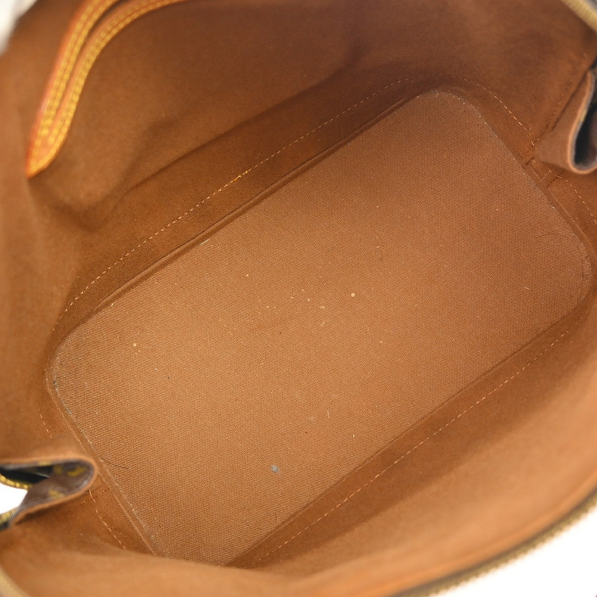 Louis Vuitton Alma Handbag Monogram Canvas Brown Canvas Handbag (Authentic  )