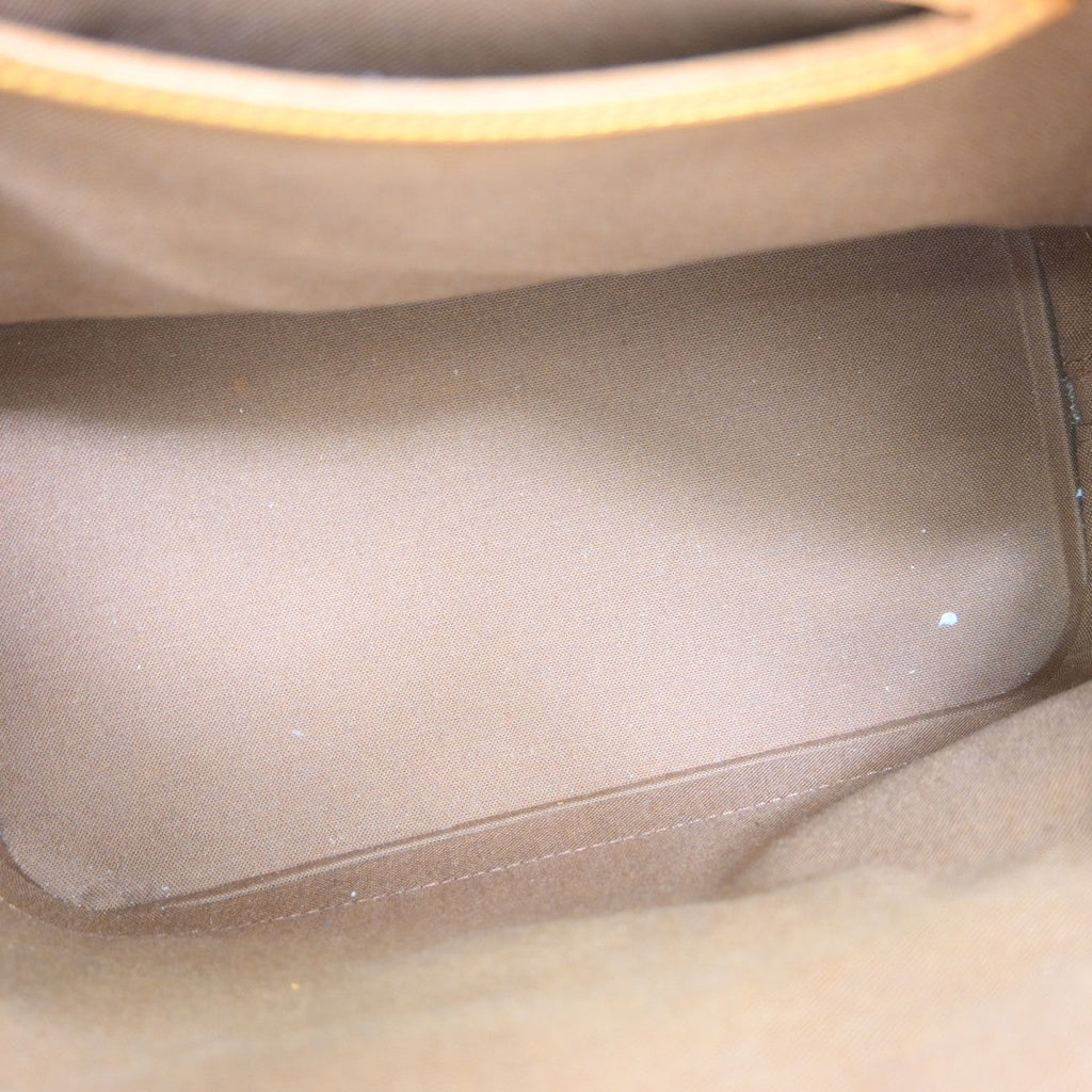 Louis Vuitton Alma Handbag Monogram Canvas Brown Canvas Handbag ( )