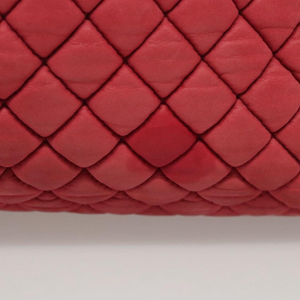 Chanel Matelasse Chain Shoulder Bag Leather Pink Leather Handbag ( )