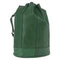 Louis Vuitton Randonnee Backpack Epi Leather Green Leather Backpack Bag ( )