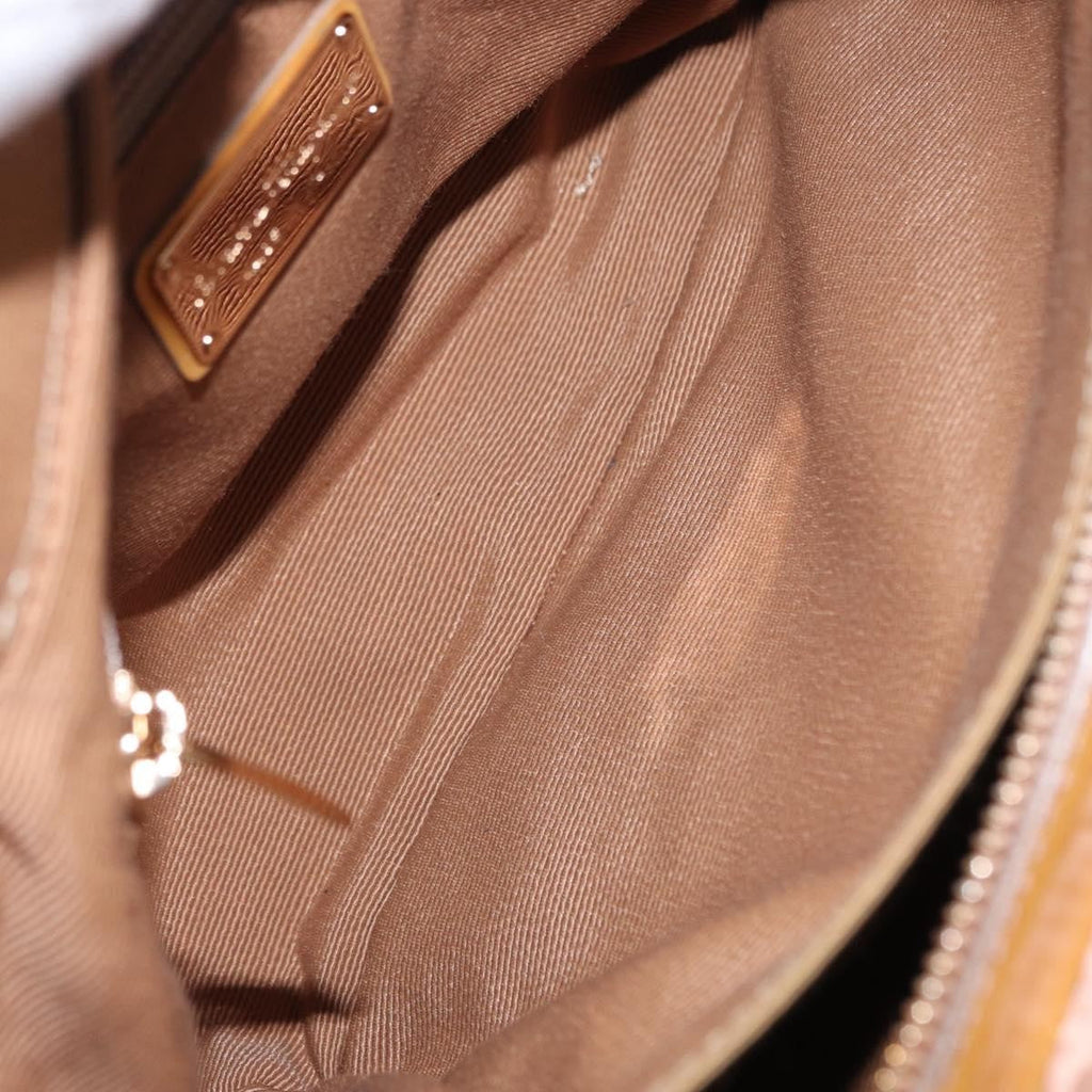 Salvatore Ferragamo Vala Handbag Nylon Pink Nylon Handbag (Authentic  )