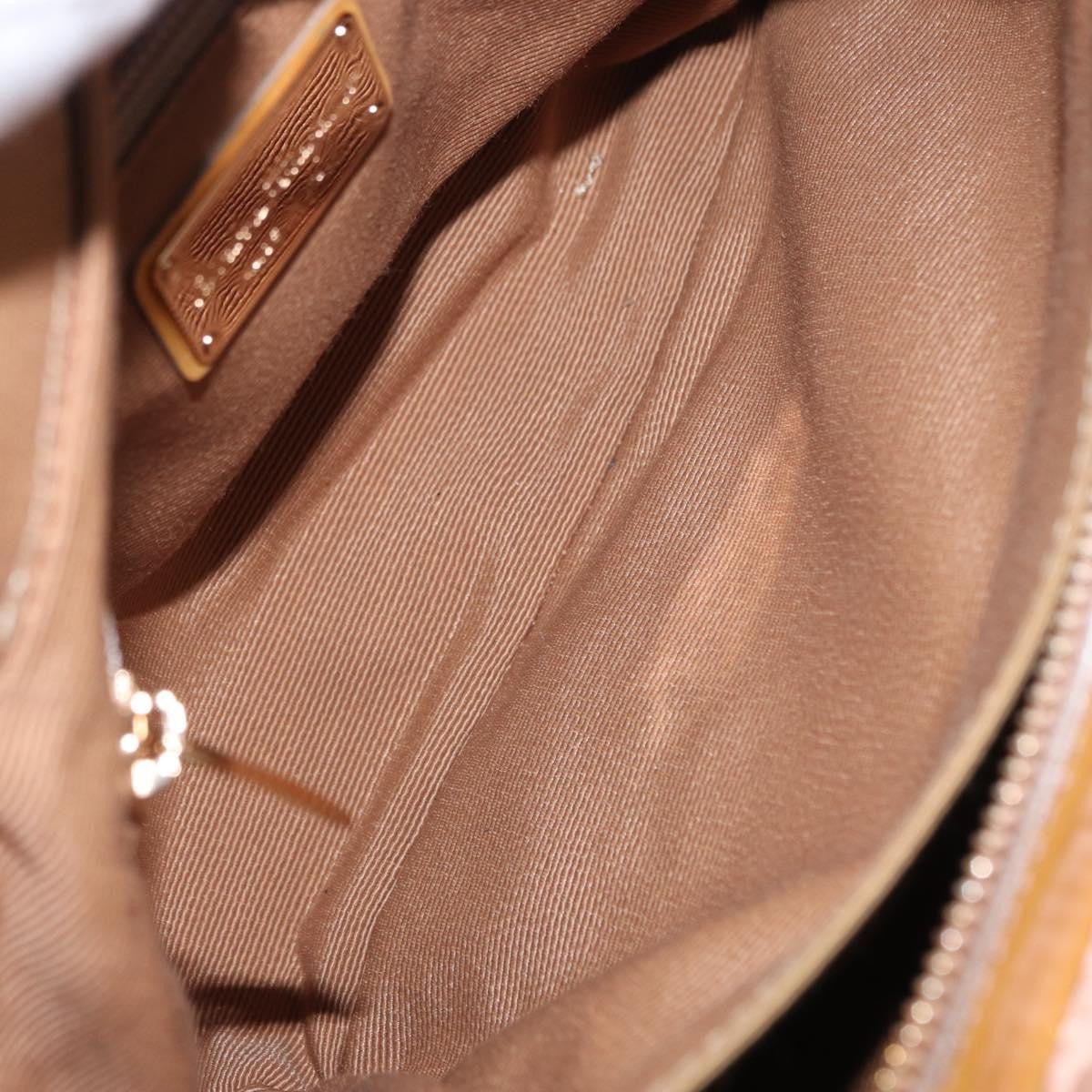 Salvatore Ferragamo Vala Handbag Nylon Pink Nylon Handbag (Authentic  )